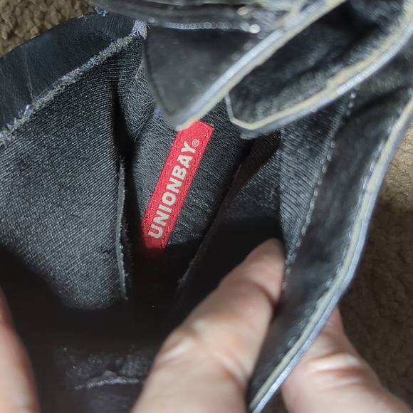 Unionbay Black Combat Booties in Black - Picture 8 of 13